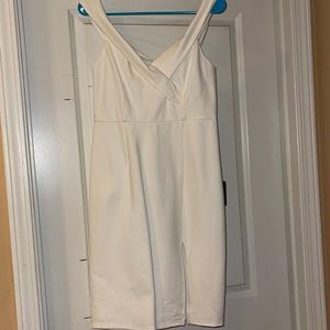 White/Creme off shoulder dress